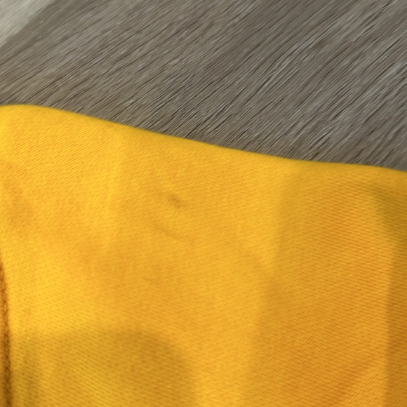 Men's Nike Hoodie Yellow Size L - Picture 7 of 7